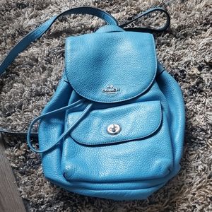 Coach mini turnlock rucksack backpack